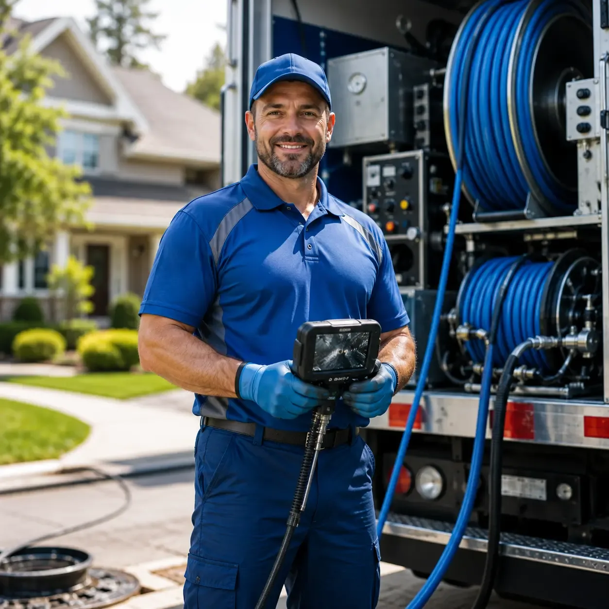 Local outdoor drain cleaning specialists in New Portland, ME
